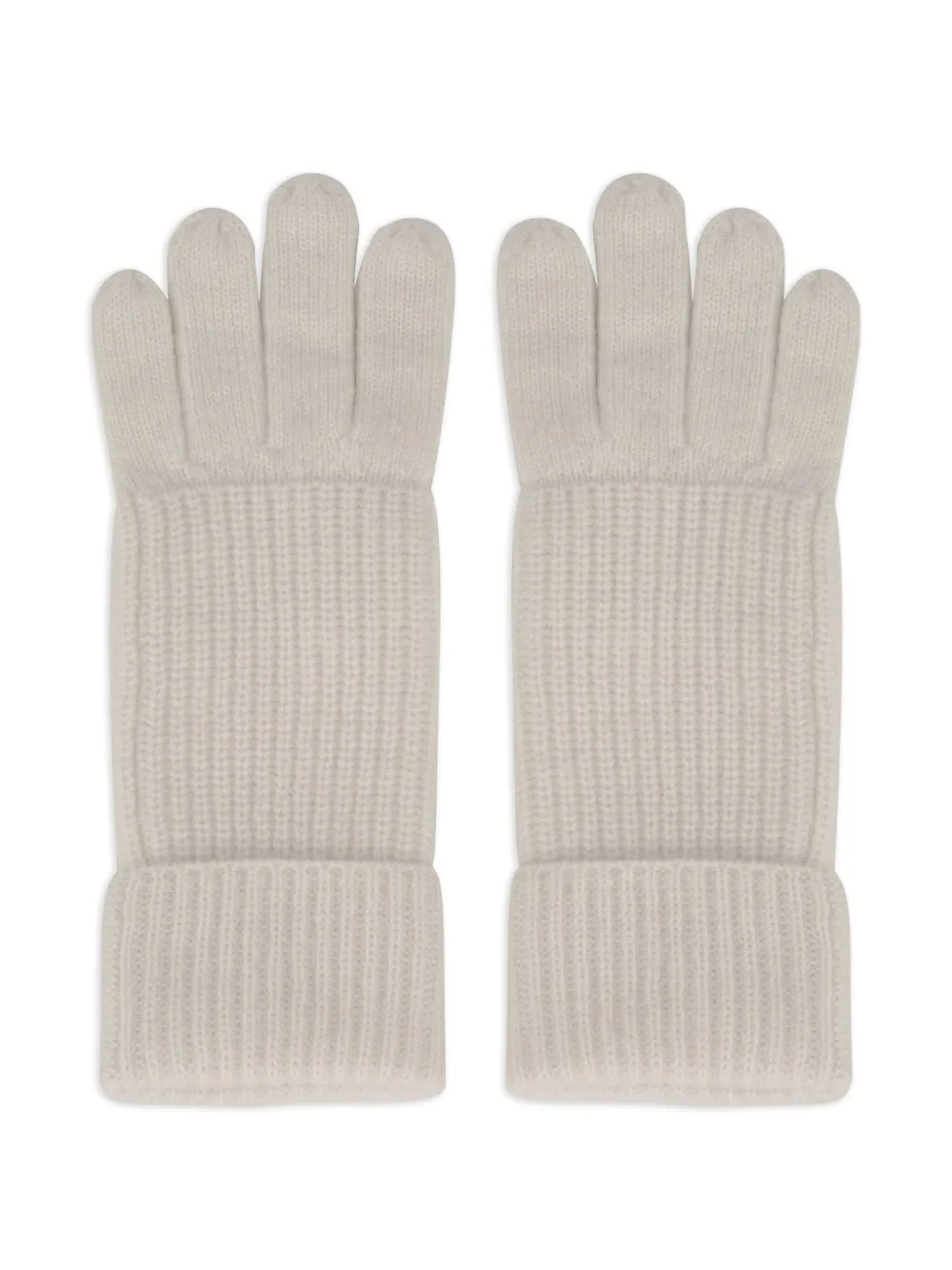 Potamy Ribbed Gloves In Neutral