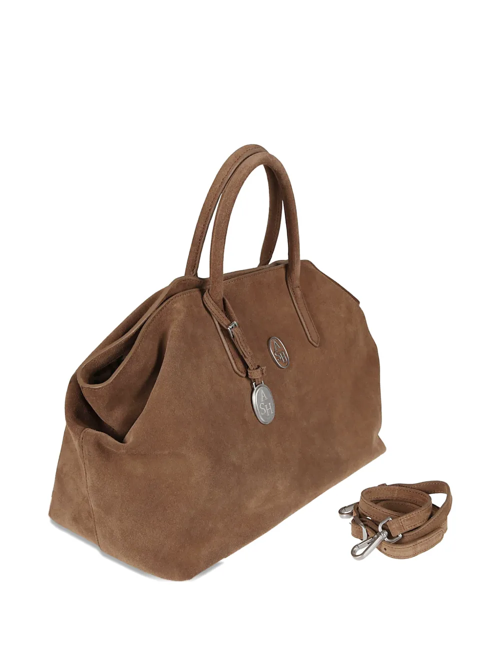 Ash Jacqueline Top-handle Bag In Brown