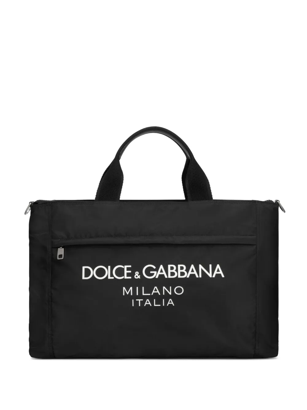 Dolce & Gabbana tote con logo en las correas | negro | Image 1