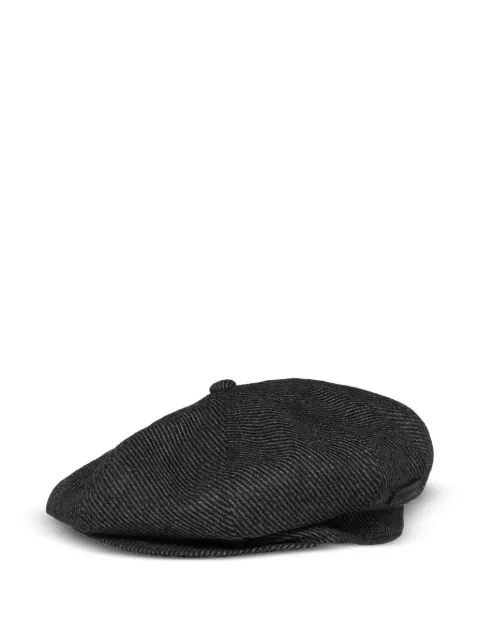 Emporio Armani béret à motif de chevrons