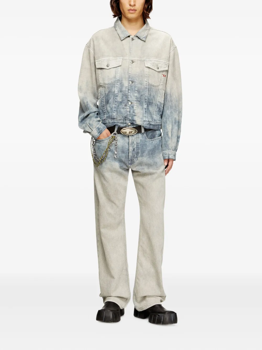 Diesel 1980 D-Eeper 09n93 jeans - Blauw