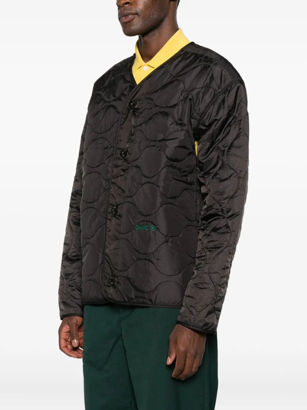 OAMC Peacemaker キルティング ジャケット | ブラック | FARFETCH JP
