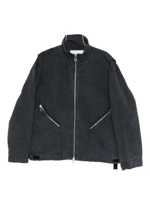 OAMC Peacemaker zip-up denim jacket