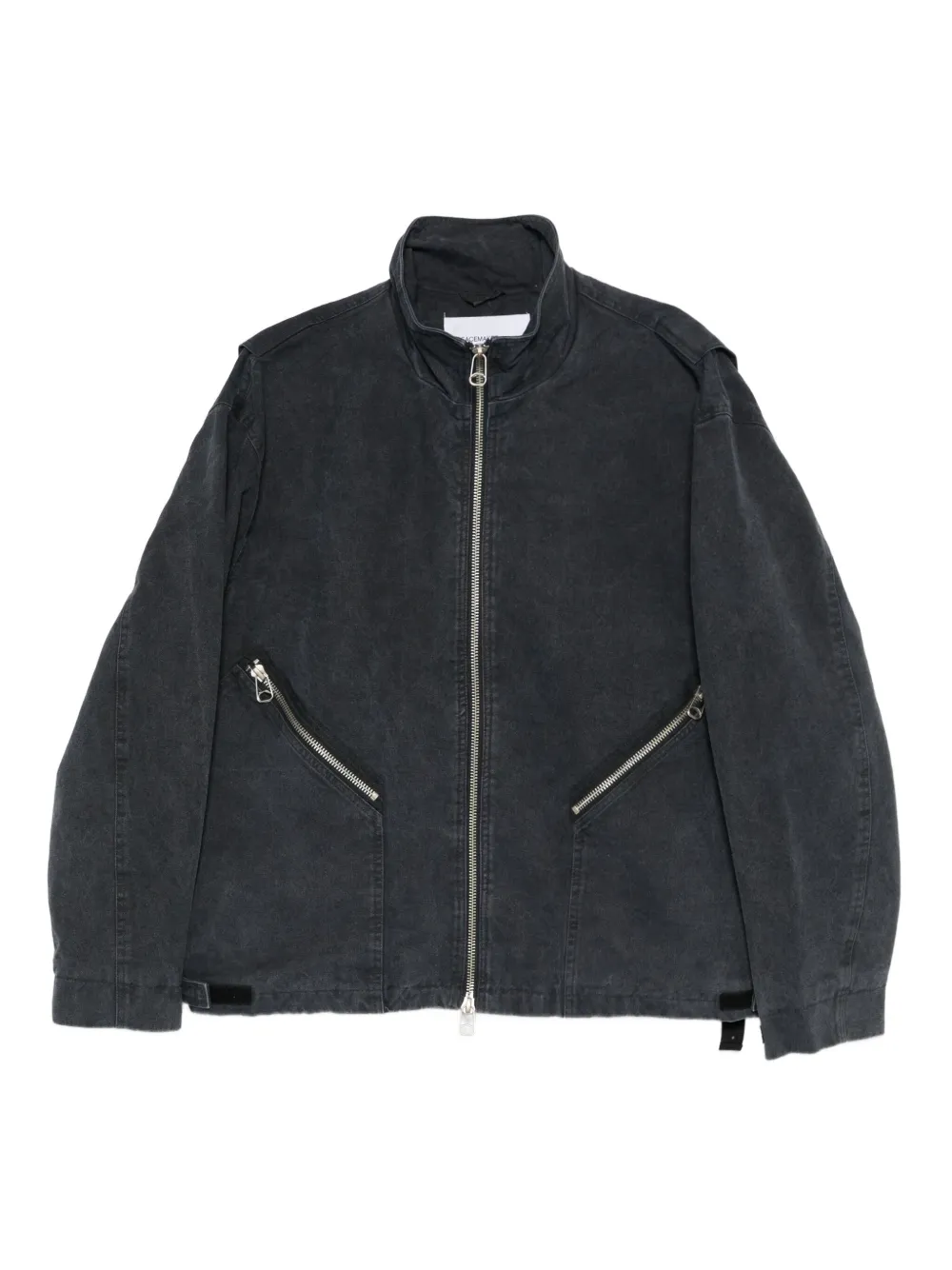 OAMC Peacemaker zip-up denim jacket | Black | Image 1
