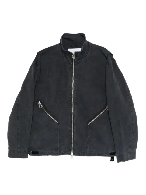 OAMC Peacemaker zip-up denim jacket
