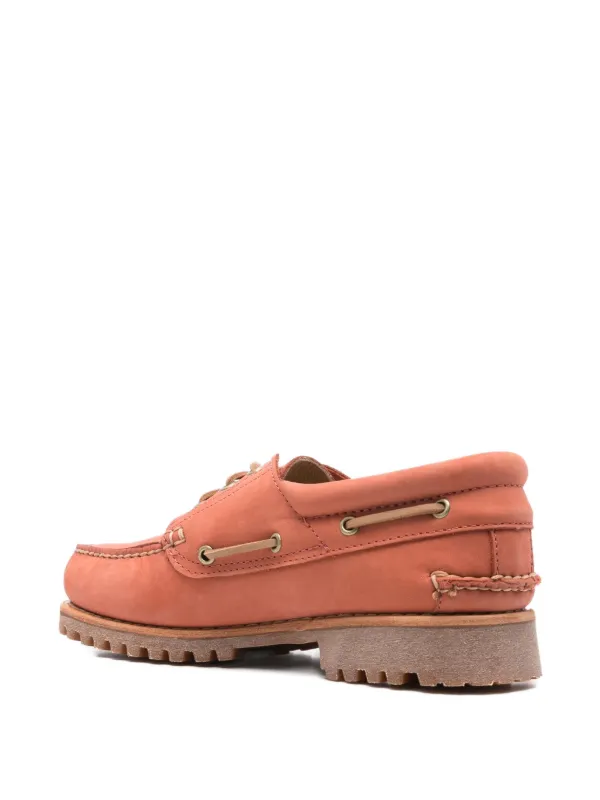 Timberland レザー デッキシューズ Timberland レザー デッキシューズ | レッド | FARFETCH JP