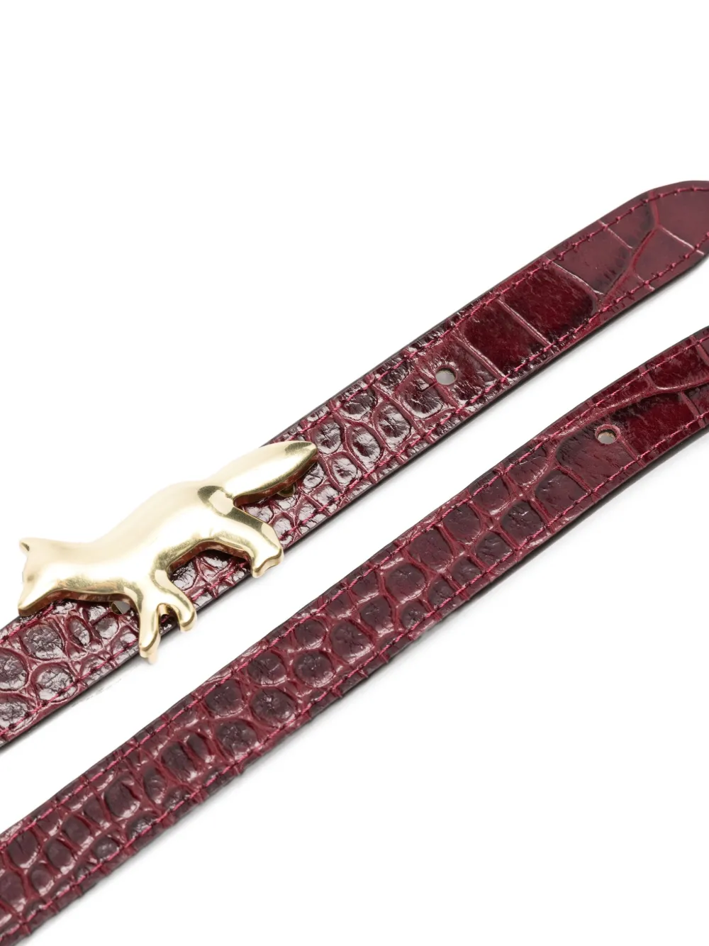 Maison Kitsuné cinturón con hebilla Fox | Image 2