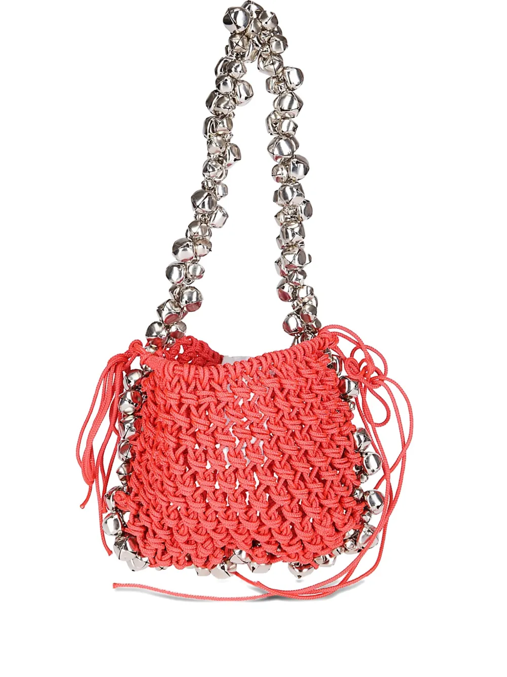 Niccolò Pasqualetti Sonoro Bell Embellished Mini Bag In Black
