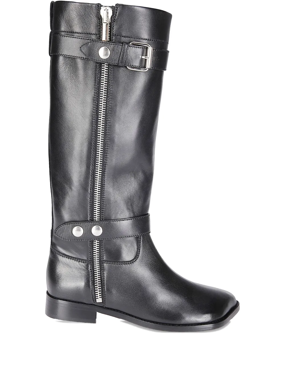 Niccolò Pasqualetti botas Obliqua con hebilla | negro | Image 1
