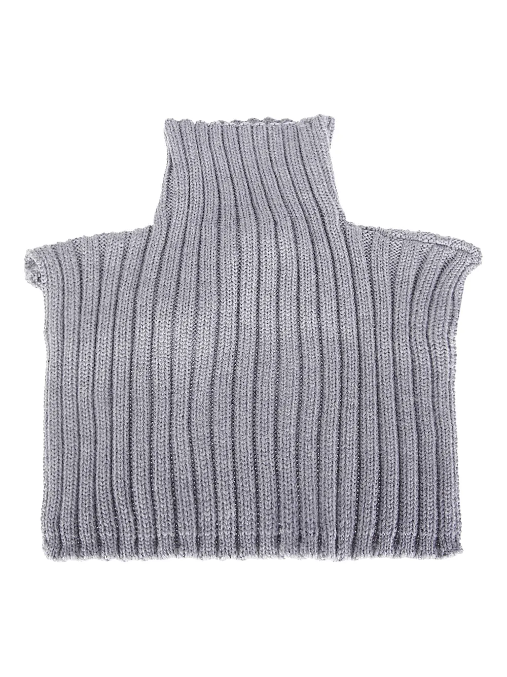 Niccolò Pasqualetti ribbed shrug - Grigio