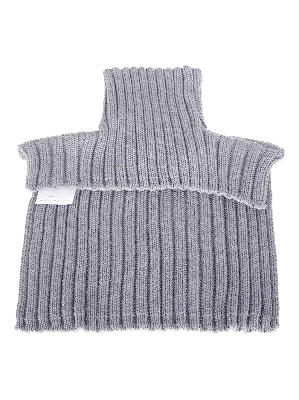 Niccolò Pasqualetti ribbed shrug - Grijs