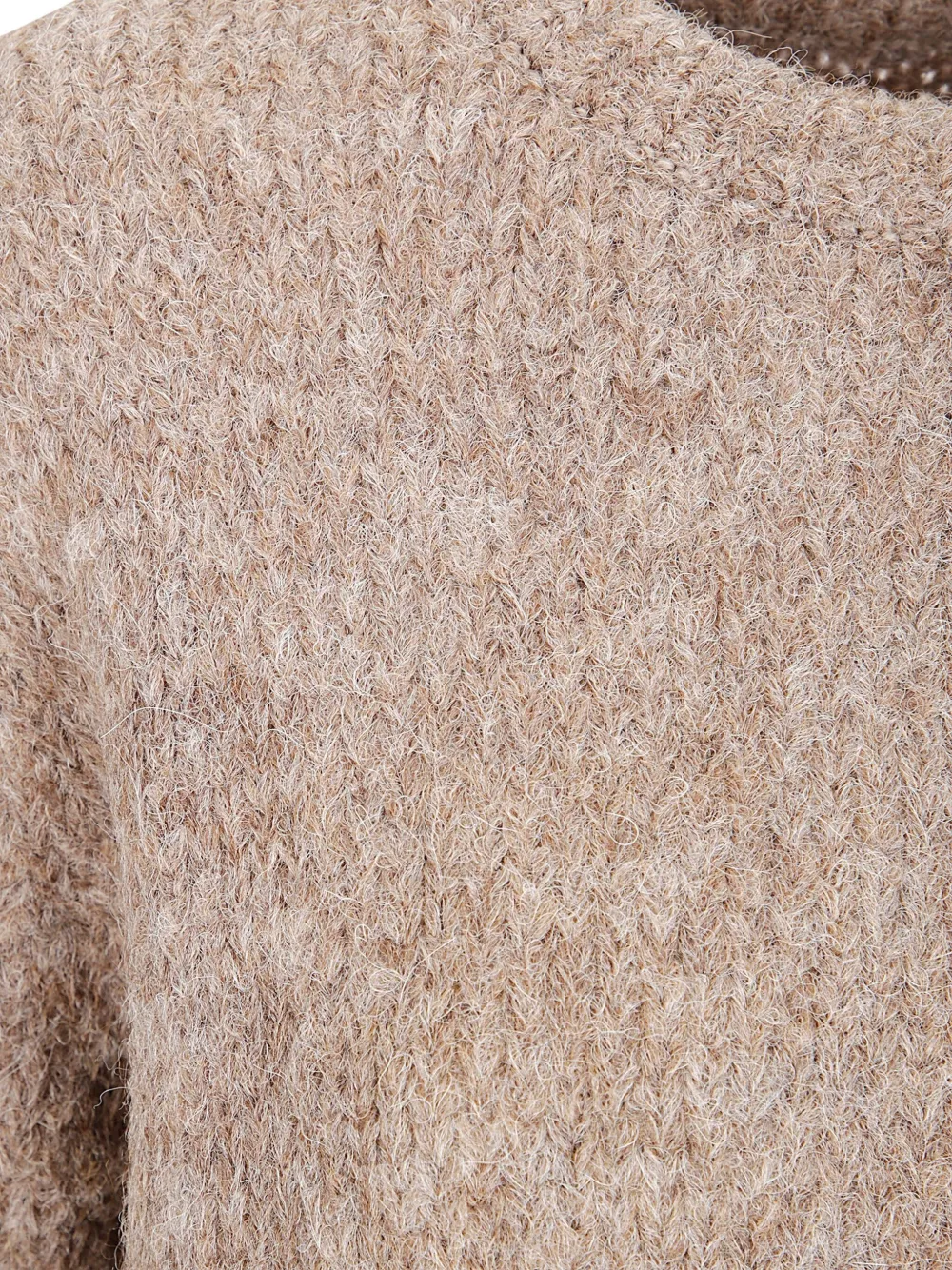 Thibault Van Der Straete Ribbed Short-sleeve Sweater In Neutral