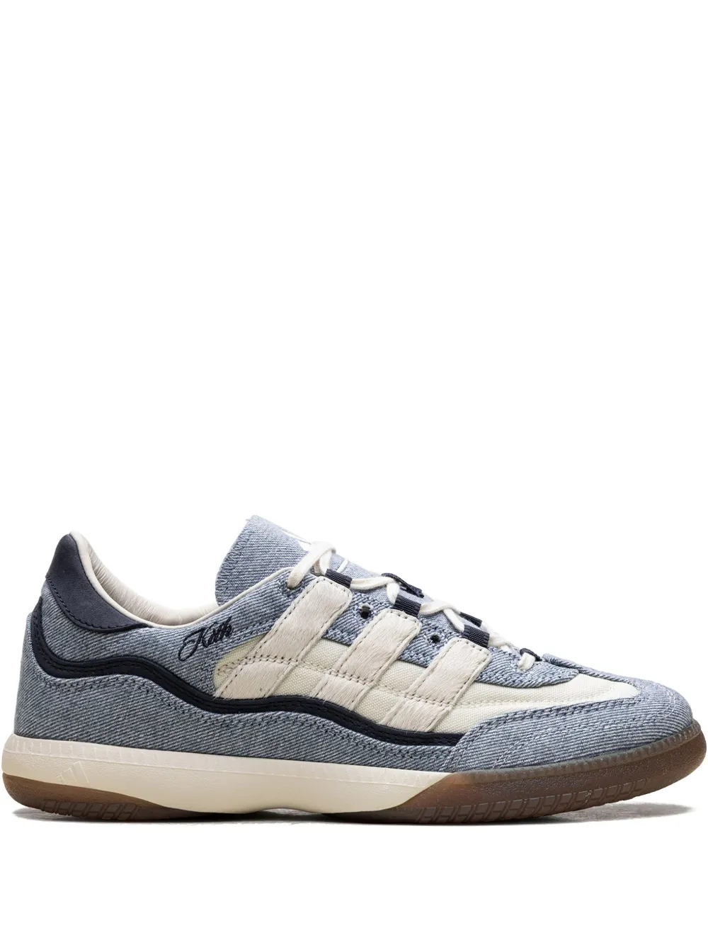 Adidas Kith Supernova Indoor gestreepte sneakers Blauw