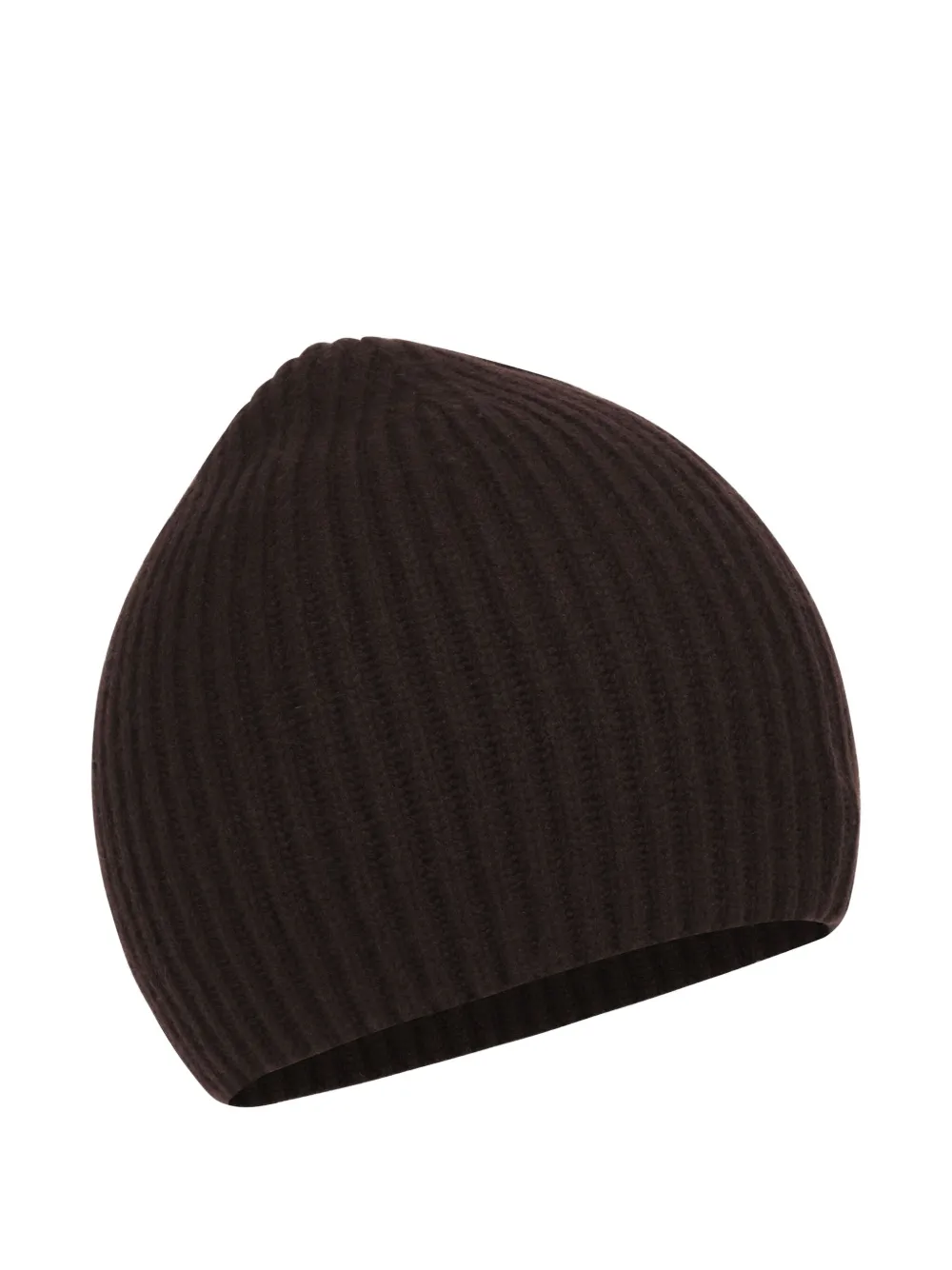 Potamy Knitted Beanie In Brown