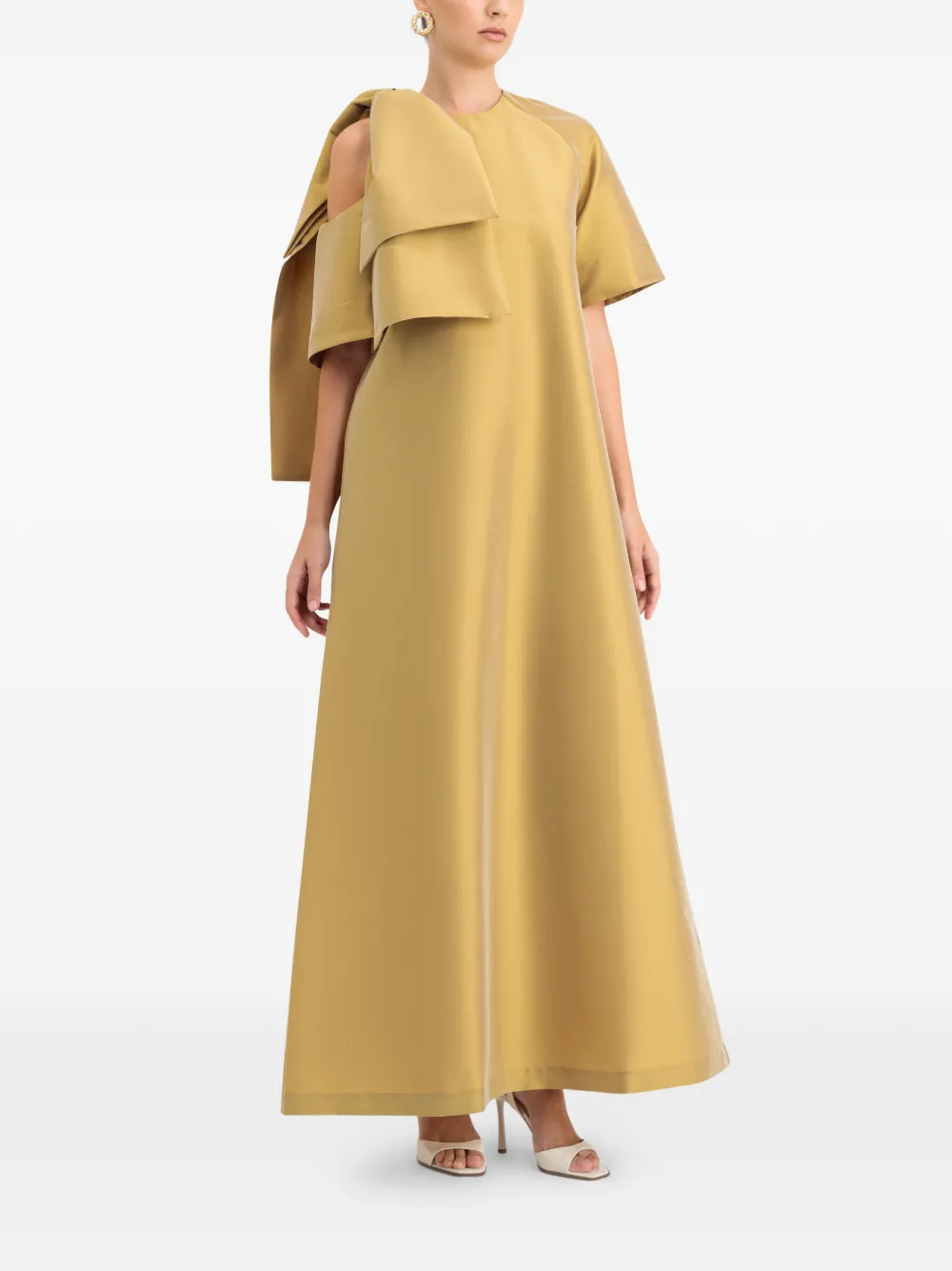 Bernadette Winina midi-jurk Goud