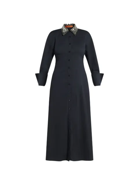 Simon Miller embellished open-back midi dress