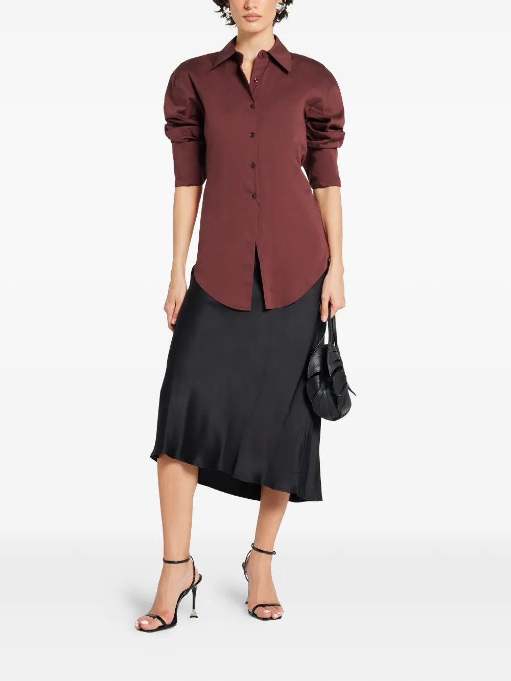 Simon Miller Blouse met gestrikte rug Bruin