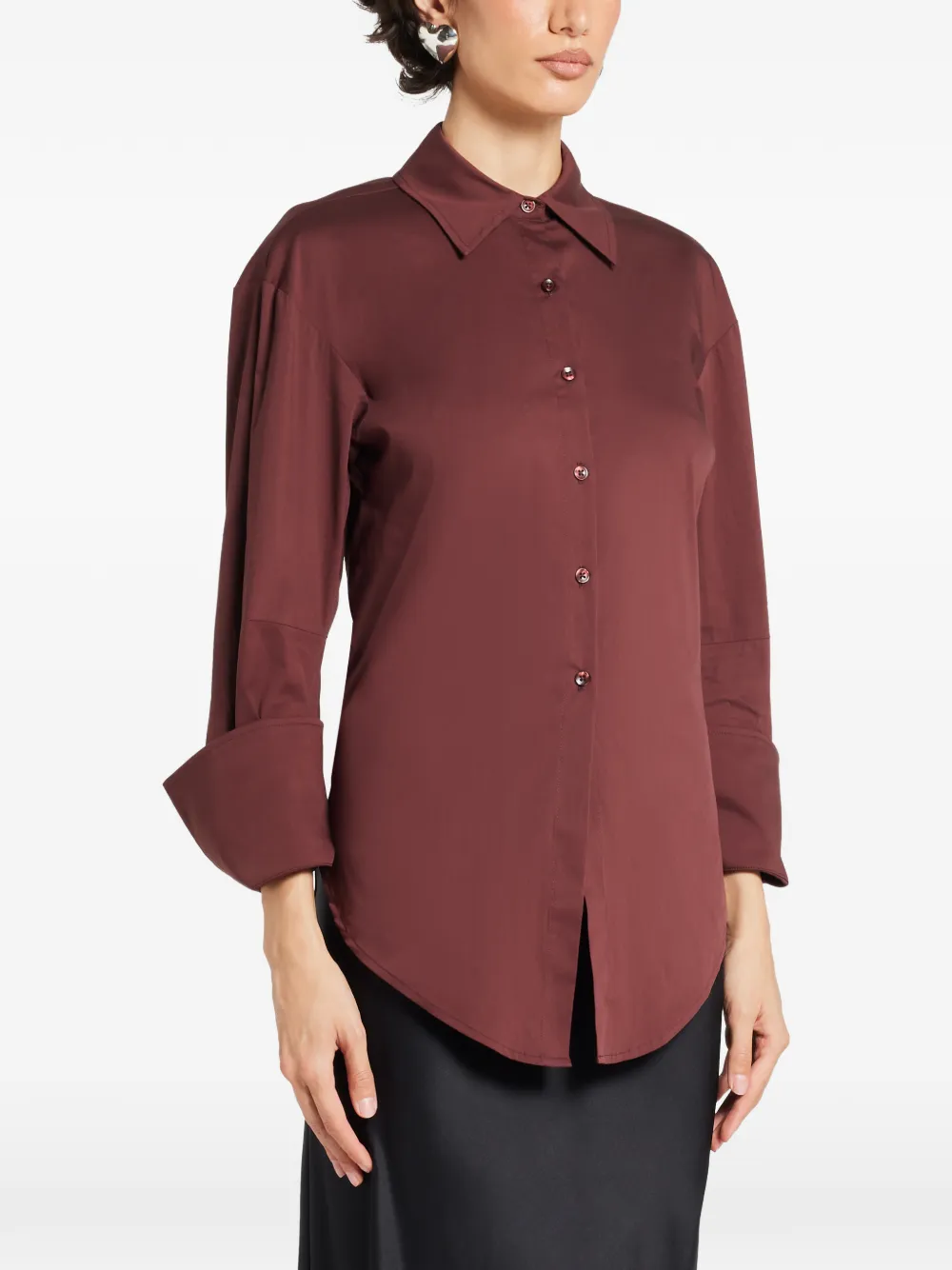 Simon Miller Blouse met gestrikte rug Bruin