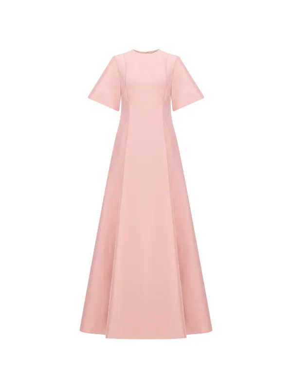 Bernadette Madeline Flared Maxi Dress - Pink