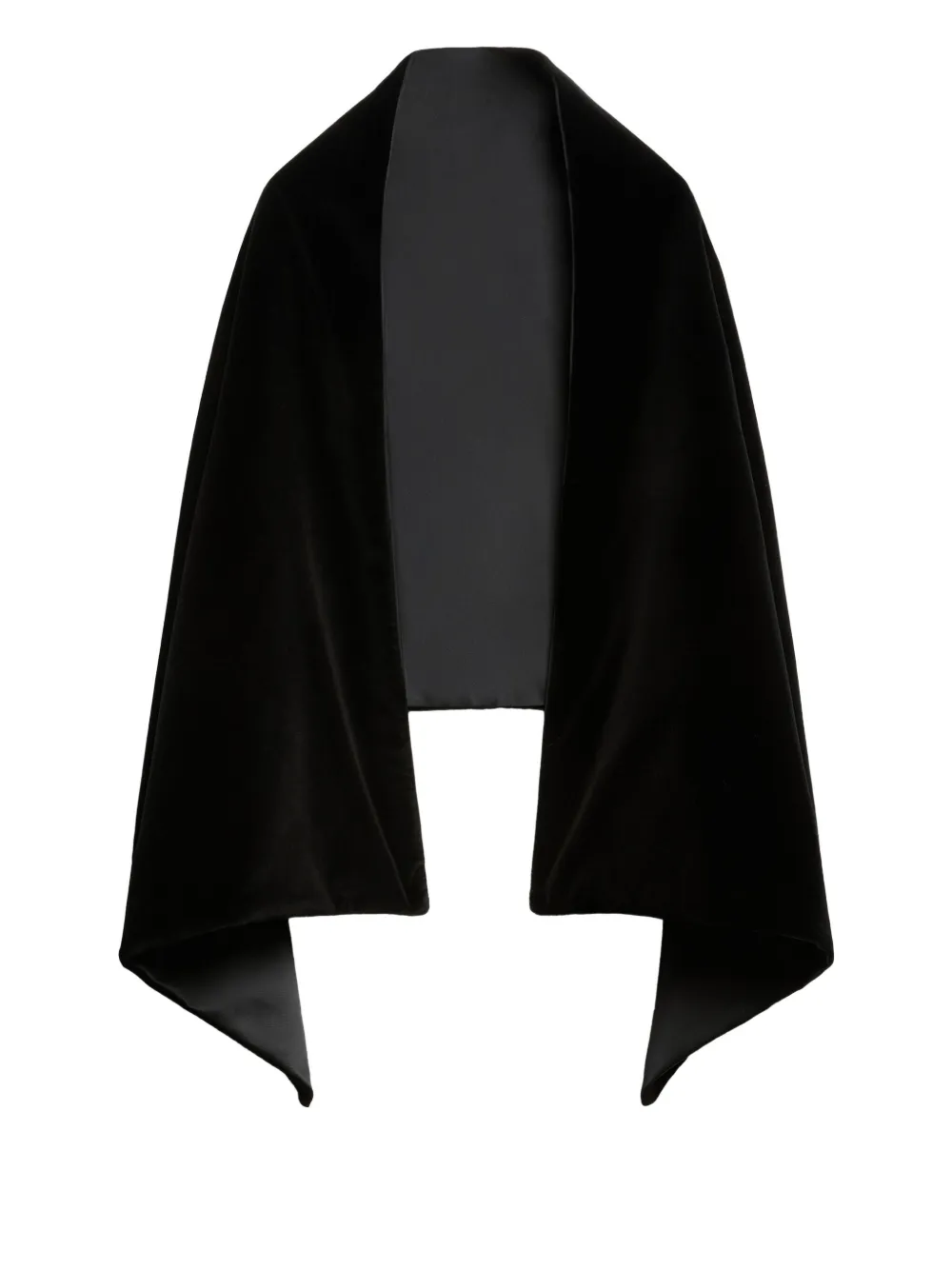Max Mara Reversible Cape In Multi