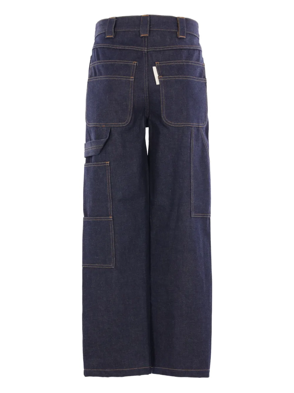 Meta Campania Collective organic-cotton jeans - Blauw