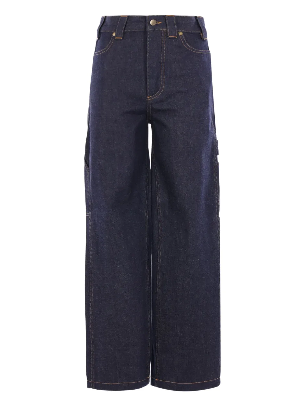 Meta Campania Collective Organic-cotton Jeans In Blue