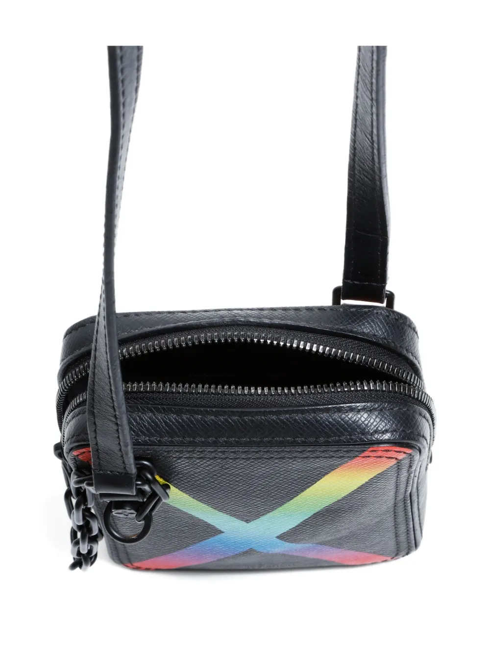 Pre-owned Louis Vuitton 2019 Taiga Danube Messenger Bag In Black
