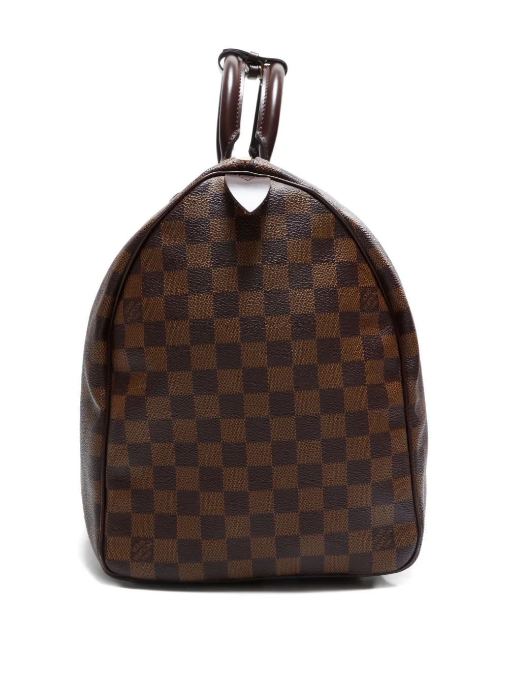 Pre-owned Louis Vuitton 2007 Damier Keepall Boston 50 Luggage In Brown