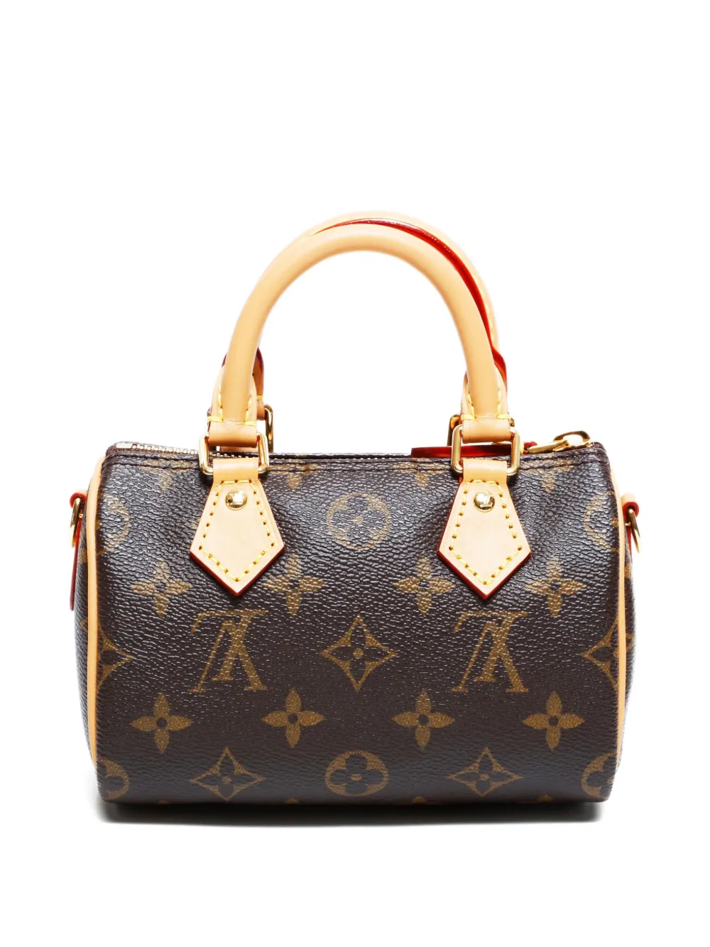 Pre-owned Louis Vuitton 2023 Vivienne Nano Speedy Monogram Handbag In Brown
