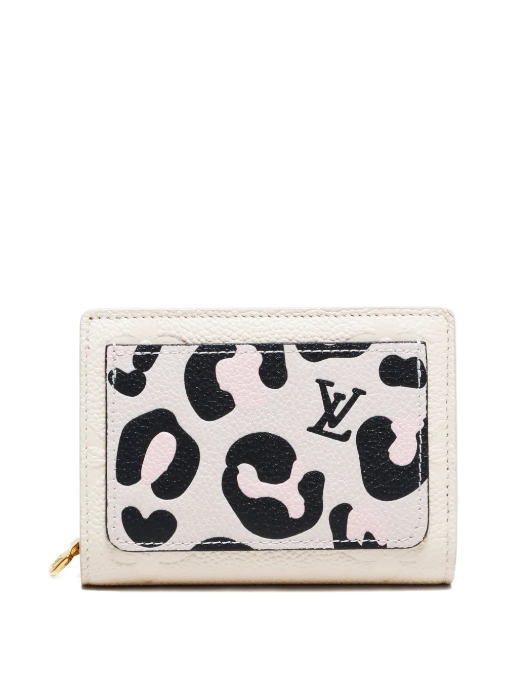 Pre-owned Louis Vuitton 2021-2025 Monogram Empreinte Wallet In Neutral