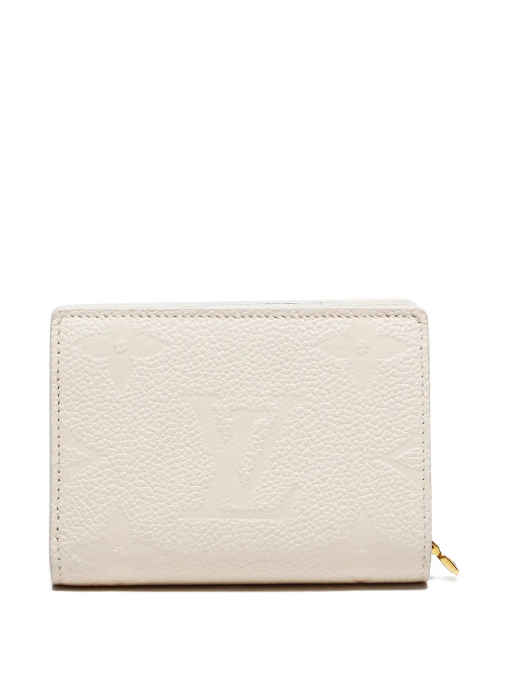 Pre-owned Louis Vuitton 2021-2025 Monogram Empreinte Wallet In Neutral