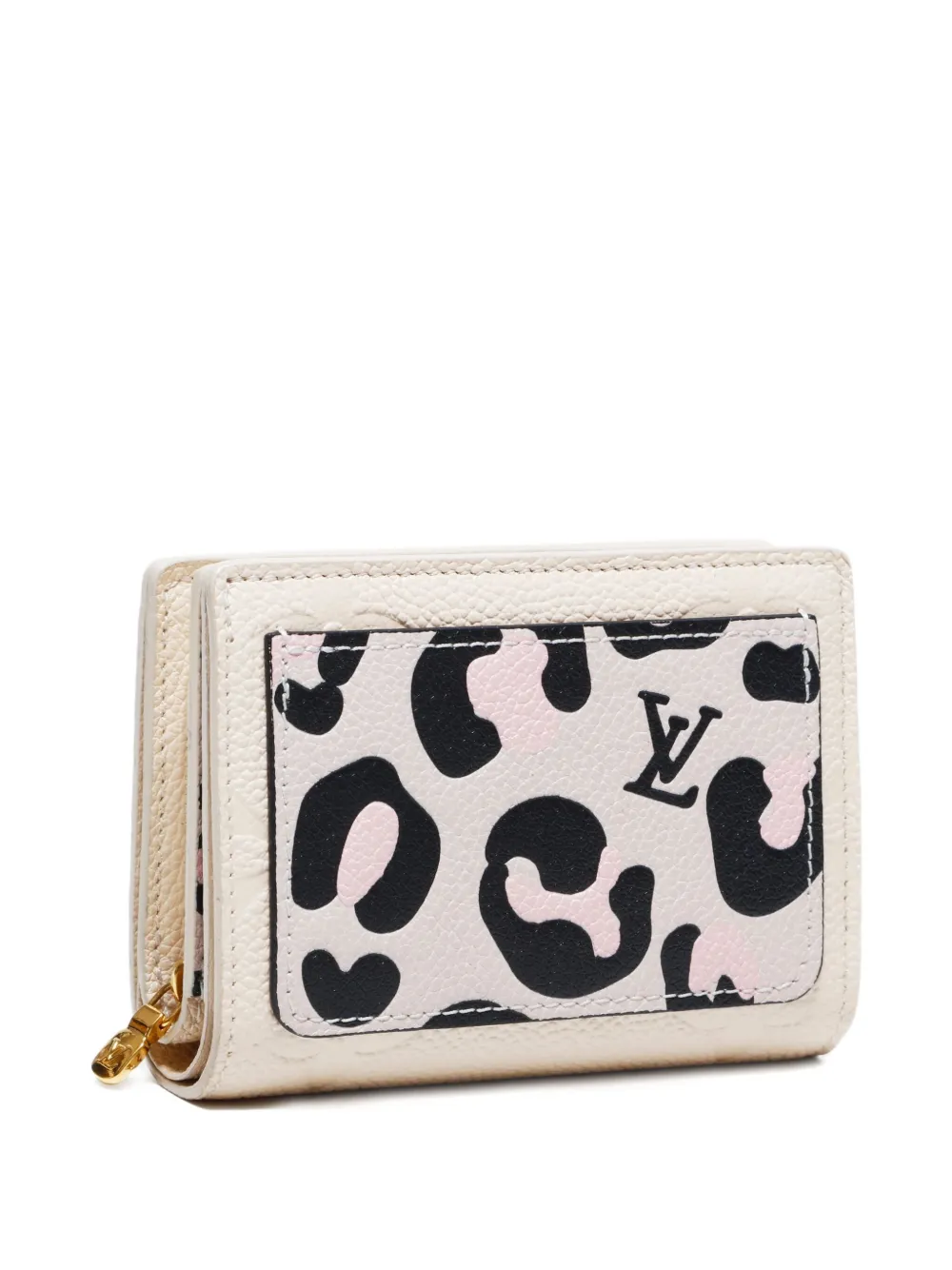 Pre-owned Louis Vuitton 2021-2025 Monogram Empreinte Wallet In Neutral