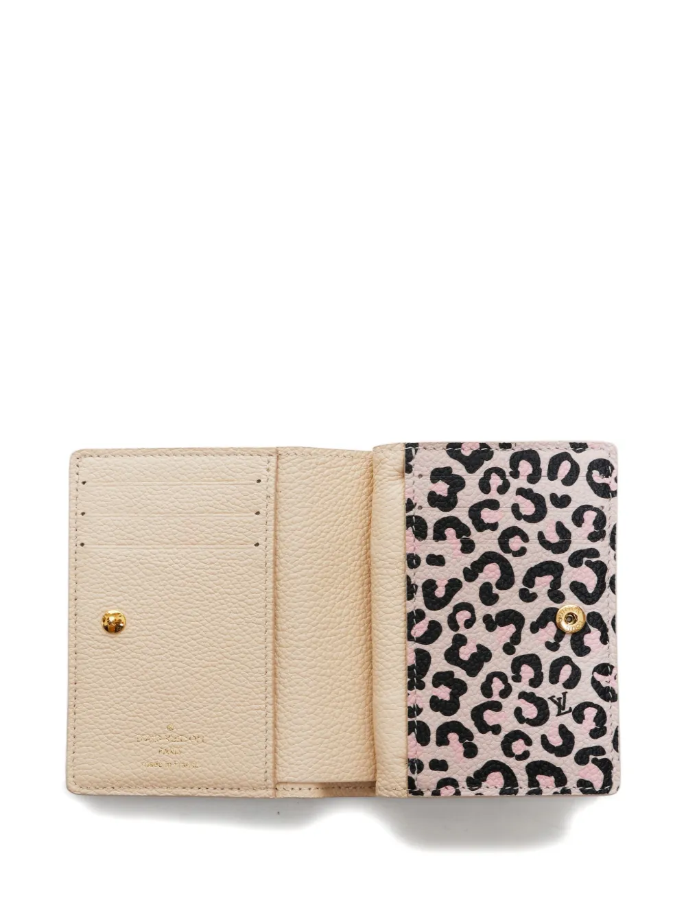 Pre-owned Louis Vuitton 2021-2025 Monogram Empreinte Wallet In Neutral