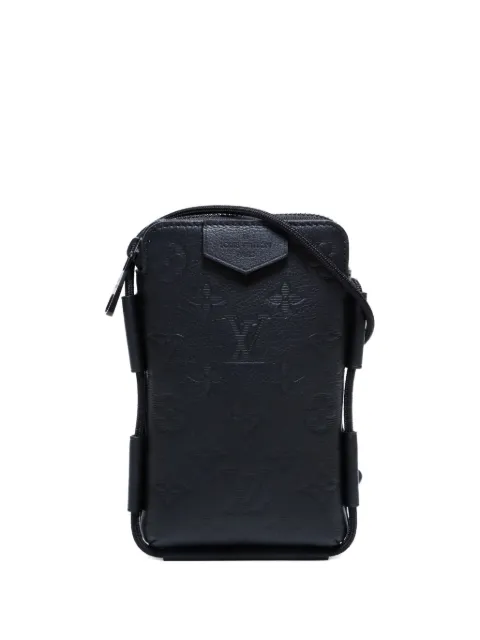 Louis Vuitton Pre-Owned mochila tipo mensajero Lace Up Monogram Shadow 2021-2025