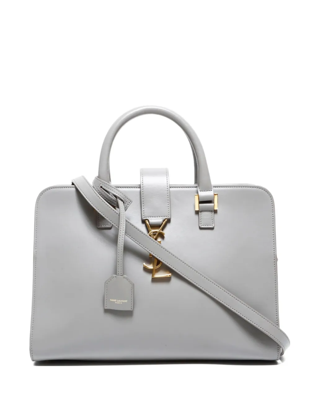 Saint Laurent Pre-Owned 2015-2025s Baby Cabas handbag | Grey | Image 1
