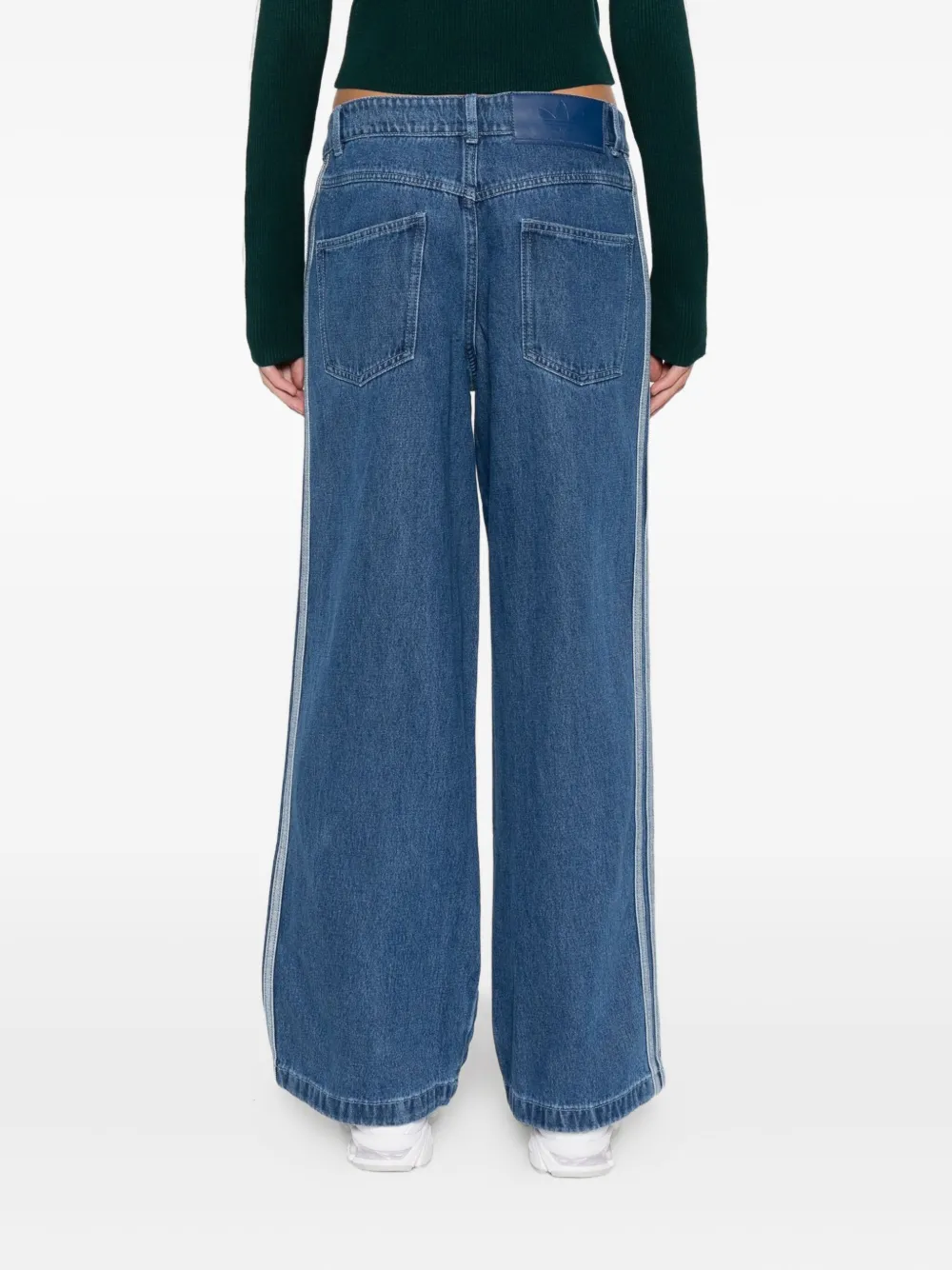 Adidas Originals Originals Firebird Jeans In Blue