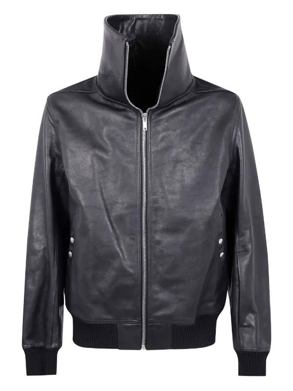 Rick Owens Blixa Dracucollar Jacket | Black | FARFETCH