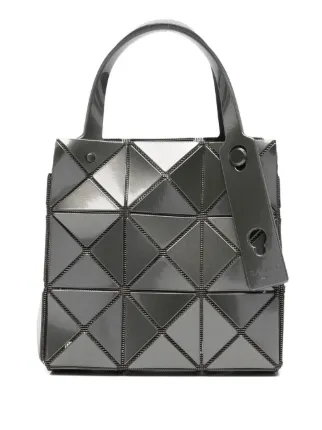 BAO BAO イッセイミヤケ CARAT ハンドバッグ タグ付 ライトグレー Bao Bao Issey Miyake Carat ハンドバッグ ミニ | グレー | FARFETCH JP
