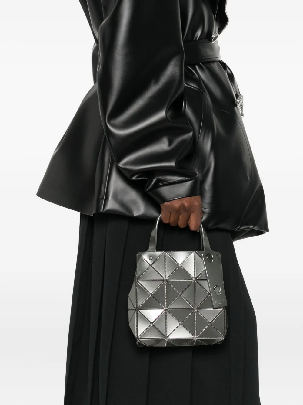 Bao Bao Issey Miyake mini Carat tote bag - Grijs