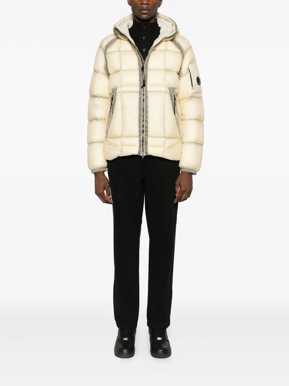 C.P. Company cotton cargo trousers - Zwart