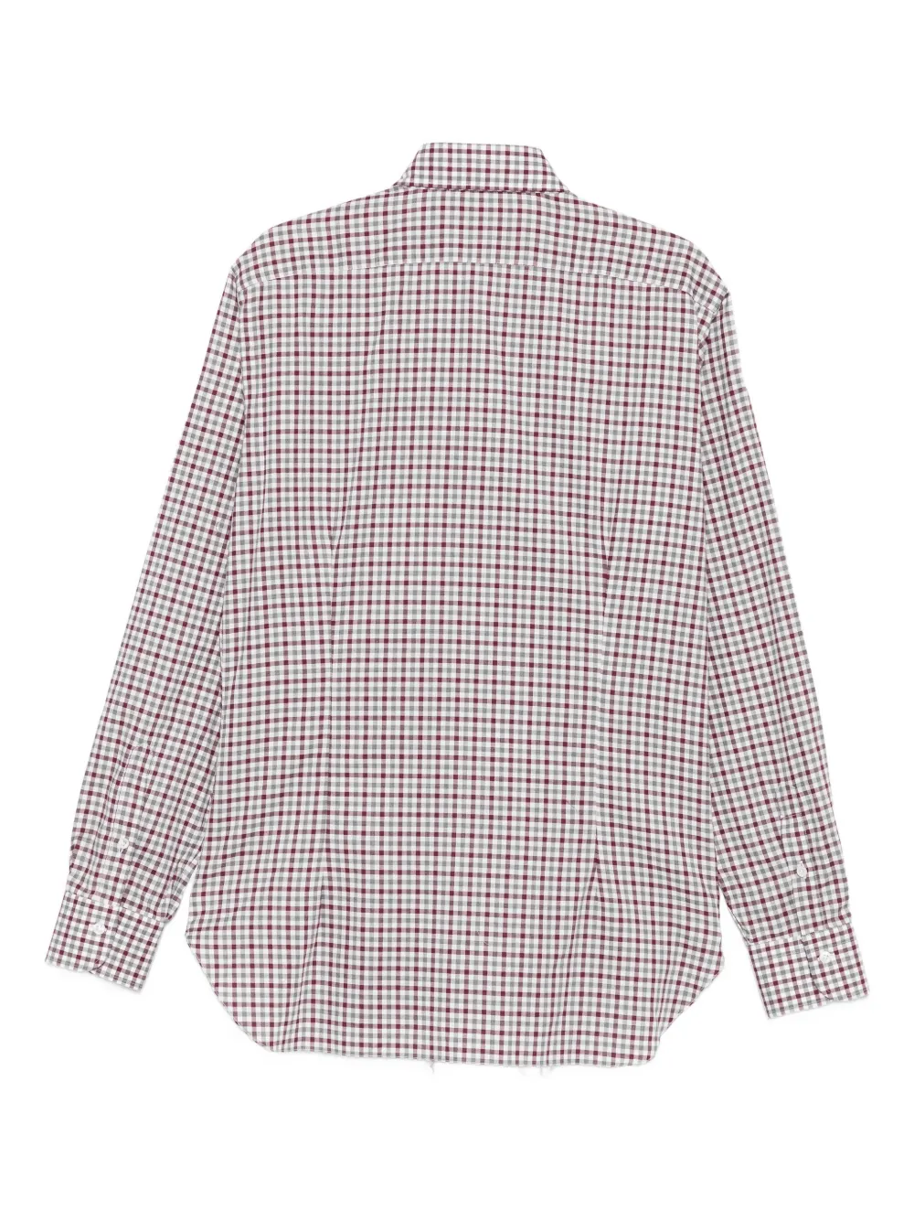 Barba Geruit overhemd - Rood