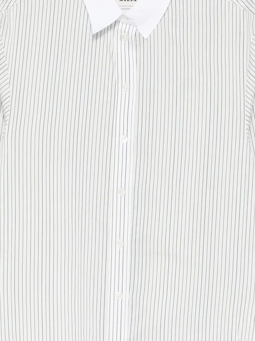 ISABEL MARANT Gestreept blouse Zwart