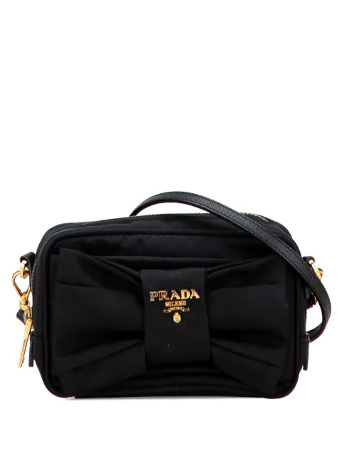 Prada Pre-Owned 2013-2025 Tessuto Fiocco Bow Camera Bag crossbody bag