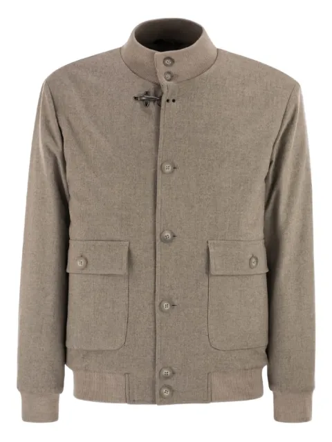 Fay wool shirt jacket