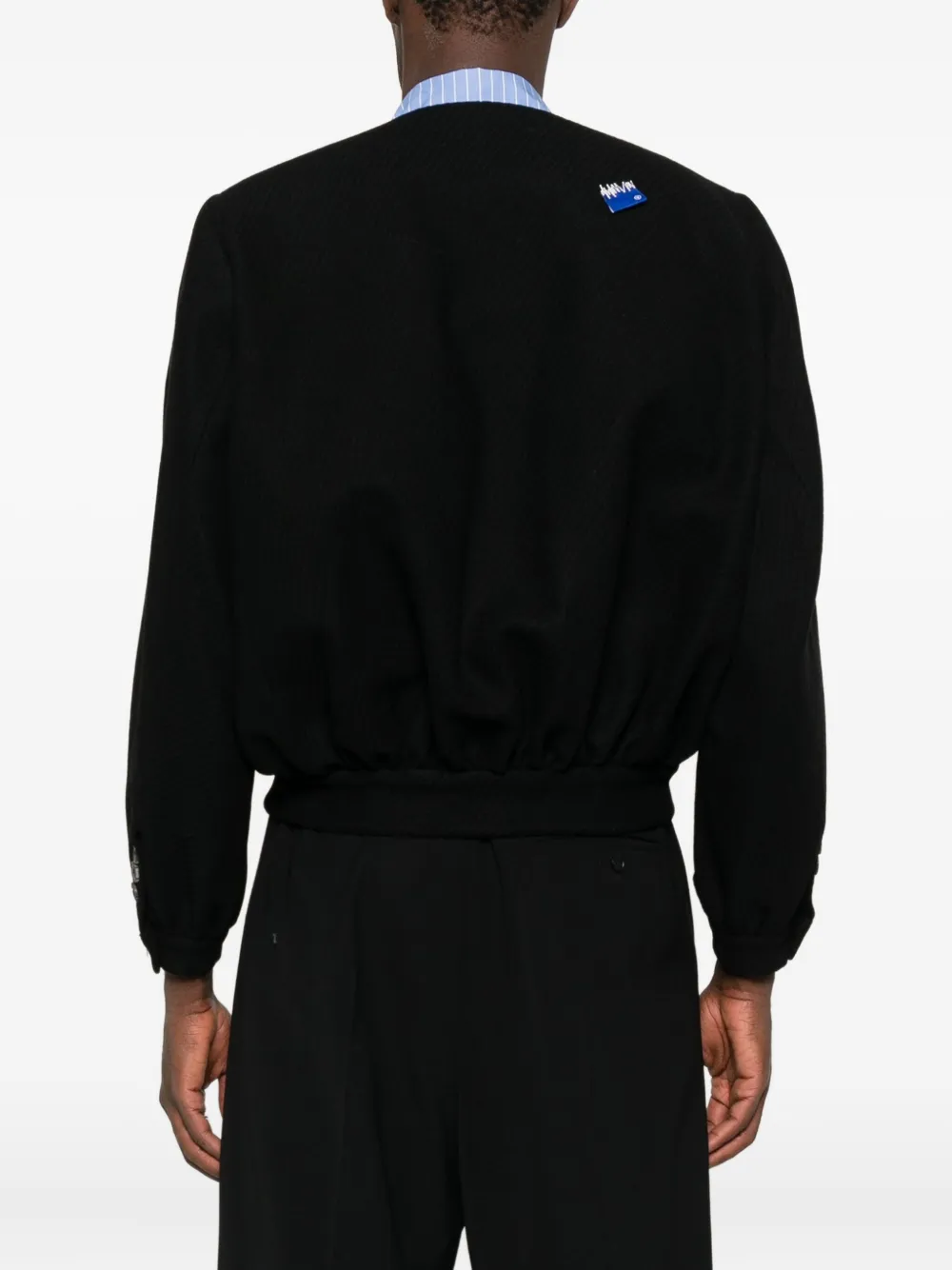 Ader Error Button-down Jacket In Black