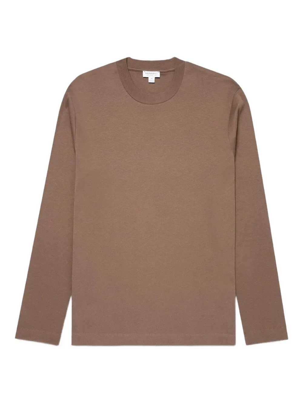 Sunspel playera manga larga | marrón | Image 1