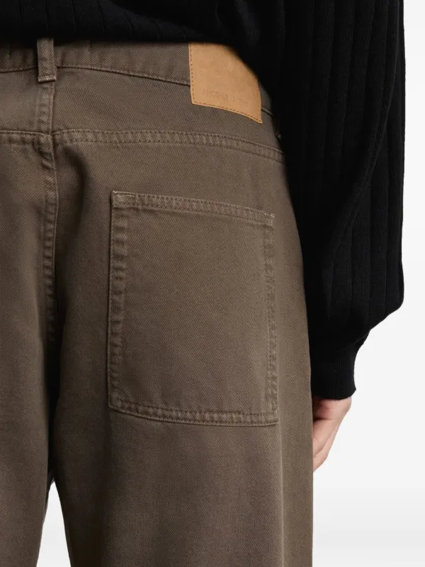 Another Aspect 3.0 logo-patch Jeans | Brown | FARFETCH