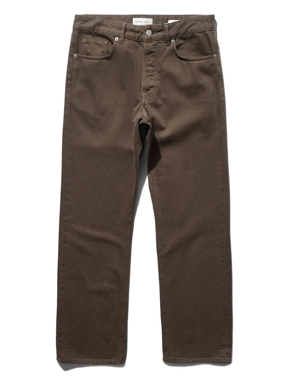 Another Aspect 3.0 logo-patch jeans | Brown | Image 1
