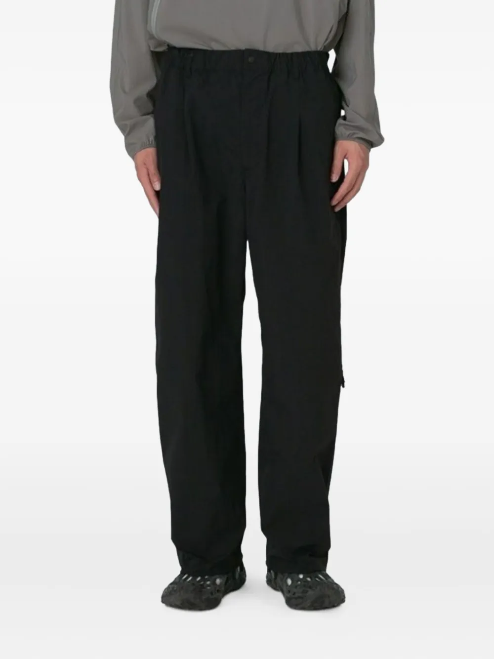 Snow Peak Tussah Utility Trousers In Black