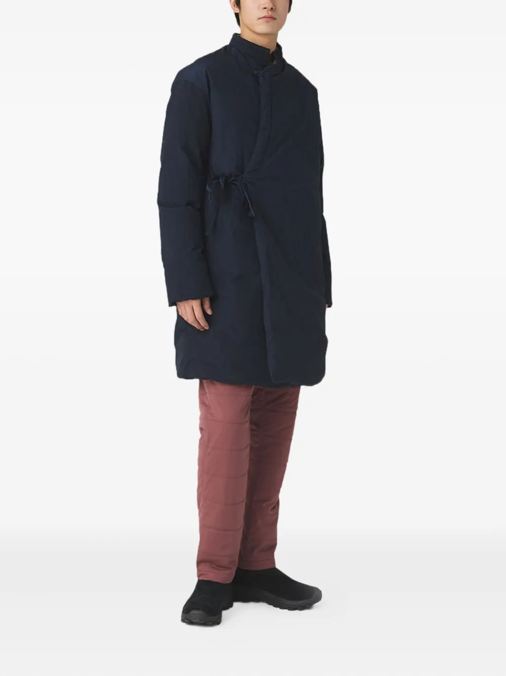 Snow Peak Donsjas met gestrikte zijkant - Blauw